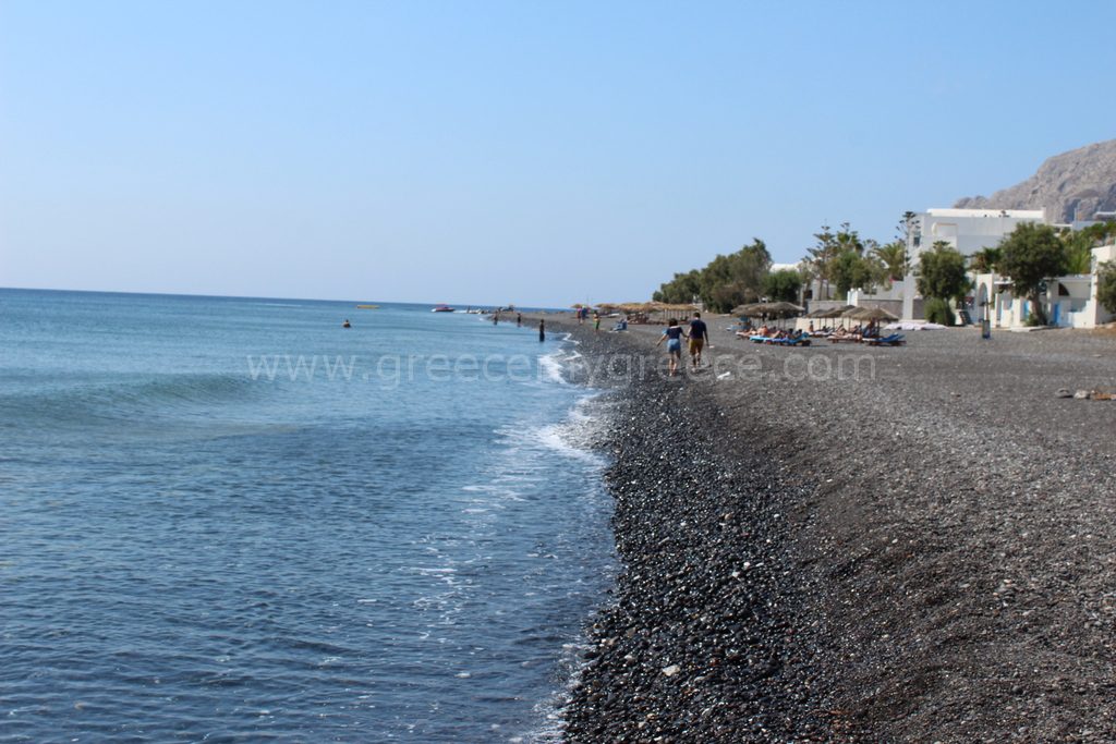 Avis beach, Santorini island