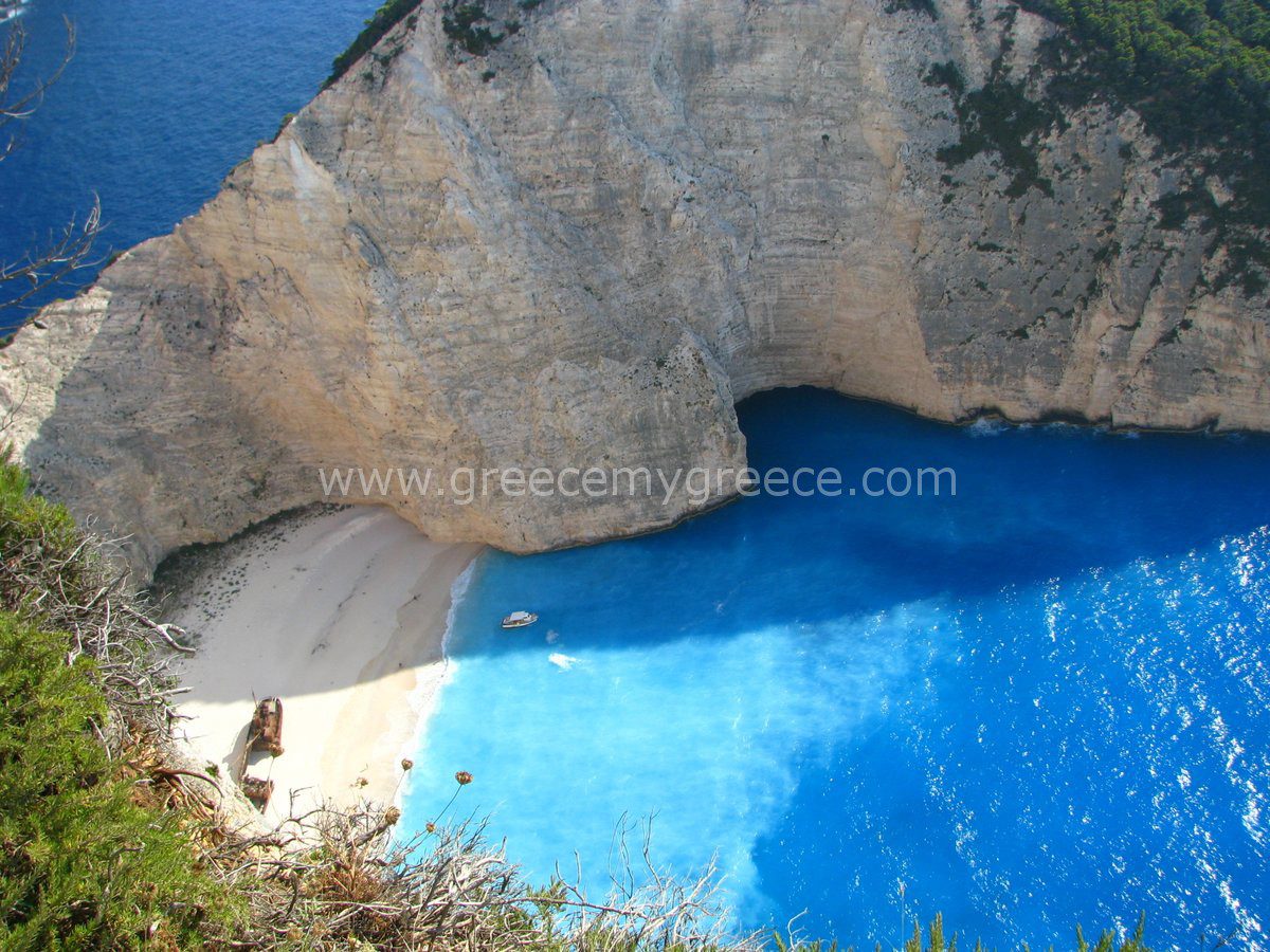 Navagio beach, Zakynthos, Greece